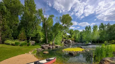 Cascading into Nature Photo